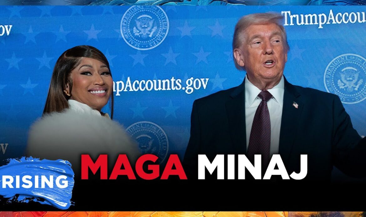WATCH: Nicki Minaj Scores $1M ‘Gold Trump Card’ for Free in Citizenship Twist